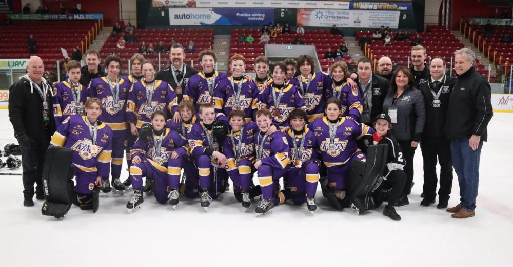 U13 Thunder Bay Kings Capture Bronze Medal in Home Town Provincial Championships