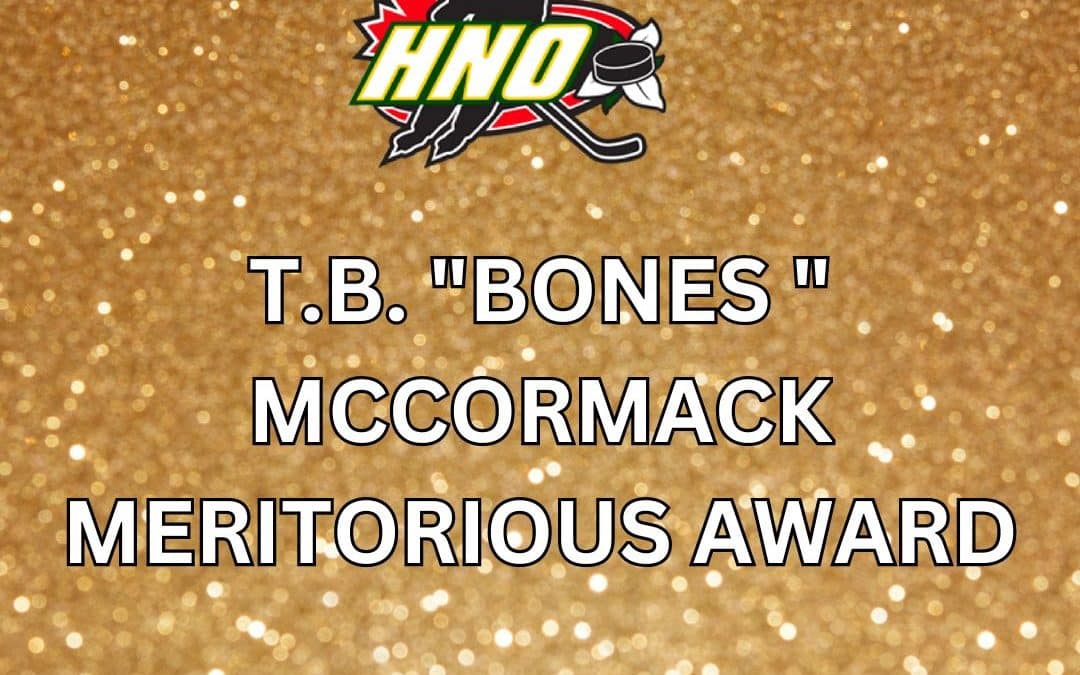 T.B. “Bones ” McCormack Meritorious Award 2023-2024