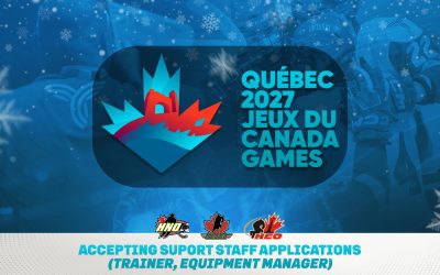 NOW ACCEPTING APPLICATIONS: SUPPORT STAFF FOR 2027 CANADA WINTER GAMES